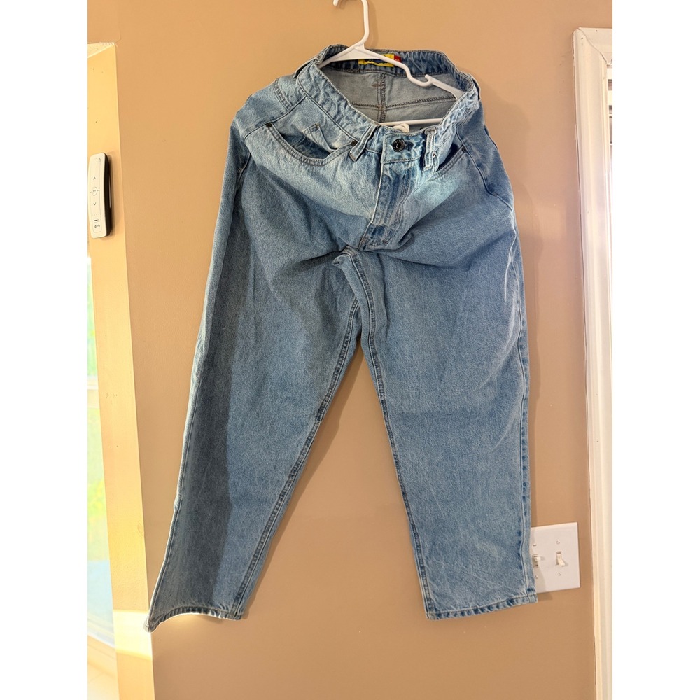 Levis 565 Loose Fit Jeans Mens 36x34 Blue Cotton Denim 90s Baggy Streetwear Y2K